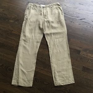Lucky Brand Men’s Casual Linen Pants